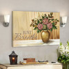 Bible Verse Canvas - Scripture Canvas - Jesus Canvas - Just Breathe - Ciaocustom