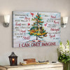Bible Verse Canvas - Cardinal And Stunning Tree - I Can Only Imagine Canvas Wall Art - Scripture Canvas Wall Art- Ciaocustom