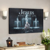 Bible Verse Canvas - Jesus Saved My Life Canvas Wall Art - Ciaocustom