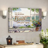 Every Day Is A New Beginning Take A Deep Breath And Start Again - Bible Verse Canvas - Jesus Canvas Wall Art - Scripture Canvas Wall Art - Ciaocustom