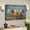 Colorful Girls - God Says You Are Canvas Wall Art - Bible Verse Canvas - Scripture Canvas Wall Art - Ciaocustom