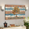 Beautiful Tree - I Can Only Imagine Canvas Wall Art - Bible Verse Canvas - Ciaocustom