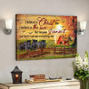 Cow On Farm - I Believe In Jesus Like I Believe In The Sun Canvas Wall Art - Bible Verse Canvas - Scripture Canvas Wall Art - Ciaocustom