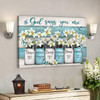 Lily Flower - God Says You Are Canvas Wall Art - Bible Verse Canvas - Scripture Canvas Wall Art - Ciaocustom