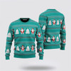 FUNSTUFFPRINT Santa Claus Sweater, Spread Holiday Cheer With Santa Claus Ugly Christmas Sweater, Santa Claus Outfit History Ugly  Sweater