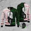 FUNSTUFFPRINT Skull Yinyang Ugly Christmas Sweater, Christmas Sweater, Ugly Sweater, Funny Xmas Sweaters Ugly  Sweater