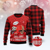FUNSTUFFPRINT Sloth Chill Out Ugly Christmas Sweater, Christmas Sweater, Ugly Sweater, Funny Xmas Sweaters Ugly  Sweater