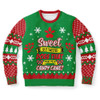 FUNSTUFFPRINT Sweet But Twisted, Does That Make Me a Candy Cane Ugly Christmas Sweater, Christmas Sweater, Ugly Sweater, Funny Xmas Sweaters Ugly  Sweater