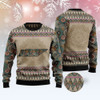 FUNSTUFFPRINT Tennessee Mandala Ugly Christmas Sweater, Christmas Sweater, Ugly Sweater, Funny Xmas Sweaters Ugly  Sweater