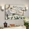 Lily Field Farm - God Looked Down On His Planned Paradise - Bible Verse Canvas - Scripture Canvas Wall Art - Ciaocustom