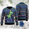 FUNSTUFFPRINT Tree Rex Ugly Christmas Sweater, Xmas Tree Sweater, Christmas Sweater Ugly  Sweater