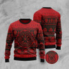 FUNSTUFFPRINT Viking Vegvisir Ugly Christmas Sweater, Christmas Sweater, Ugly Sweater, Funny Xmas Sweaters Ugly  Sweater