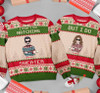 FUNSTUFFPRINT Custom I Don't Do Matching Sweater Ugly Sweater