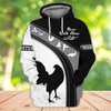 FUNSTUFFPRINT Rooster Full Print 3D89  3D Hoodie and Zip Hoodie