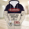FUNSTUFFPRINT Chef 451  3D Hoodie and Zip Hoodie
