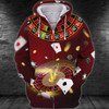 FUNSTUFFPRINT Poker Shirt For Him, Poker Gift For Dad   3D Hoodie and Zip Hoodie