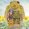 FUNSTUFFPRINT Custom Name-Hoodie-Hippie Soul  3D Hoodie and Zip Hoodie