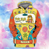 FUNSTUFFPRINT Custom Name-Hoodie-Hippie  3D Hoodie and Zip Hoodie