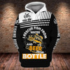 FUNSTUFFPRINT Fishing And Beer - Personalized Name  3D Hoodie and Zip Hoodie