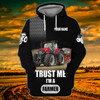FUNSTUFFPRINT Farm - Personalized Name   3D Hoodie and Zip Hoodie