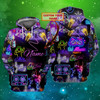 FUNSTUFFPRINT Personalized Name -Dj  3D Hoodie and Zip Hoodie