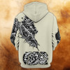 FUNSTUFFPRINT Mechanic - Personalized Name  - Dp98  3D Hoodie and Zip Hoodie