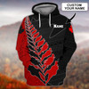 FUNSTUFFPRINT Canada Veteran - Personalized Name  3D Hoodie and Zip Hoodie