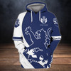 FUNSTUFFPRINT Scotland Royal Lion and Thistle Pullover- Personalized Name  3D Hoodie and Zip Hoodie