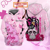 FUNSTUFFPRINT Faith Hope Love 3- Personalized Name 3D Hoodie and Zip Hoodie