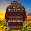 FUNSTUFFPRINT Xmas Pitbull - Personalized Name   3D Hoodie and Zip Hoodie