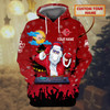FUNSTUFFPRINT DJ 01 - Personalized Name   3D Hoodie and Zip Hoodie