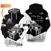 FUNSTUFFPRINT Piano 1211 - Personalized Name  3D Hoodie and Zip Hoodie