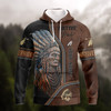 FUNSTUFFPRINT  Native Pride - Personalized Name 3D Hoodie and Zip Hoodie