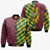 FUNSTUFFPRINTINT Giyuu Tomioka KNY Bomber Jacket Custom Cosplay Costumes  3D Bomber Jacket