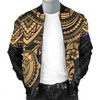 FUNSTUFFPRINTINT Guam Polynesian Bomber Jacket (Men) – Golden Turtle 3D Bomber Jacket