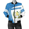 FUNSTUFFPRINTINT Guatemala Sport Women’s Bomber Jacket – Premium Style J7  3D Bomber Jacket