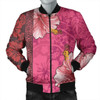 FUNSTUFFPRINTINT Hawaii Hibiscus Pattern Bomber Jacket – AH – J4R 3D Bomber Jacket