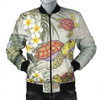FUNSTUFFPRINTINT Hawaii Honu Chibi Sea Plumeria Bomber Jacket – AH – J4R  3D Bomber Jacket