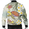 FUNSTUFFPRINTINT Hawaii Honu Chibi Sea Plumeria Bomber Jacket – AH – J4R  3D Bomber Jacket