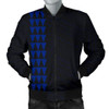 FUNSTUFFPRINTINT Hawaii Kakau Polynesian Hammerhead Shark Map Personalized Men’s Bomber Jacket – Blue – AH – J6 3D Bomber Jacket
