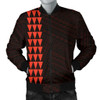 FUNSTUFFPRINTINT Hawaii Kakau Polynesian Three Turtles Map Personalized Men’s Bomber Jacket – Orange – AH – J6 3D Bomber Jacket