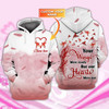 FUNSTUFFPRINT  Widow Personalized Name  3D Hoodie and Zip Hoodie