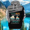 FUNSTUFFPRINT Camping - Personalized Name    3D Hoodie and Zip Hoodie