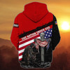 FUNSTUFFPRINT  One Nation Under God - Personalized Name 3D Hoodie - DAH HKM 75  3D Hoodie and Zip Hoodie
