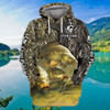FUNSTUFFPRINT  Crap Fishing - Personalized Name 3D Hoodie - CV98 HKM  3D Hoodie and Zip Hoodie