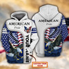 FUNSTUFFPRINT  American Pride - Personalized Name 3D Hoodie02 - ATM2k HKM 3D Hoodie and Zip Hoodie