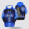 FUNSTUFFPRINT  Jesus Save The Lion Blue 3d Hoodies For Women Men - Christian Apparel  3D Hoodie and Zip Hoodie