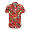 3D Christmas Santa Hawaii Shirt, Men's Hawaiian Shirt Casual Button Down Shirts, Short Sleeve Hawaiian Shirts for Men