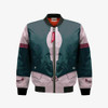 FUNSTUFFPRINTINT Ochako Uraraka Bomber Jacket Custom My Hero Academia Cosplay Costumes 3D Bomber Jacket
