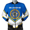 FUNSTUFFPRINTINT Oklahoma Coat Of Arms Men Bomber Jacket Lucian Style J5W 3D Bomber Jacket
